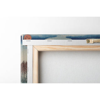 Ōmori, de la série des lieux célèbres de la capitale orientale - Utagawa Kuniyoshi | Reproduction Tableau Décoration murale affiche copie