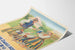 Poster vintage Polonia promozione zucchero e salute per bambini