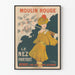 Plakat Moulin Rouge Le Nez Partout - Vintage Wanddekoration