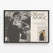 Poster Muriel Spark - Große Autoren des Time Reading Program — gerahmtes Bild an der Wand