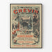Vintage Poster of the Grevin Museum Modern Celebrities Gallery