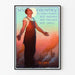 Poster patriottico vintage 'My Country' omaggio al lavoro manuale