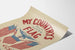Vintage-Poster Meine Landesflagge mit amerikanischen Flaggen und Adler