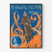 Vintage-Poster My Ragtime Fireman – Musikalische Wanddekoration