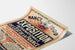 Vintage-Poster Internationale Ausstellung Nancy 1909 Wanddekoration
