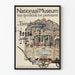 Decorative poster for the National Museum of the Musical Clock