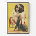 Poster vintage Naya la Regina della Haute Gomme