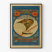 Vintage-Poster Nicht Verschwendung von Brot Wanddekoration