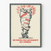 Poster vintage Non portate i pacchi del nemico