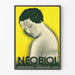 Vintage-Poster Néobiol für die Pflege fettiger Haut und Akne