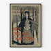 Poster vintage New England Magazine Natale 1895