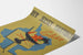 Poster vintage Esposizione New Jersey Dipinti alla Federal Art Gallery