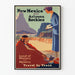 Poster vintage Nuovo Messico Arizona Rockies Decorazione Murale