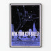 Vintage-Poster vom New York City Ballet – Wanddekoration mit Tanz und Stadt