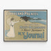 Vintage-Poster New York Journal - Fairland Paläste der Multimillionäre — gerahmtes Bild an der Wand