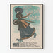 Vintage-Poster New York Sunday World - Modeillustration auf Eis