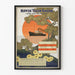 Vintage-Poster Nippon Yusen Kaisha - Japanische Meeresdekorationswandkunst