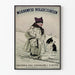 Nordic wall decoration poster 'Nordenfor Polarcirkelen' featuring a child in traditional attire and a dog