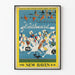 Poster vintage Northward - Treno verso la Nuova-Anglia e il Canada