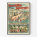 Vintage poster of the New Hotel Guilliermen in Vichy