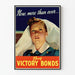 Vintage-Poster für die Rekrutierung Bonds Victory