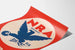 Poster Murale Membro NRA Facciamo la Nostra Parte Vintage Rosso e Blu