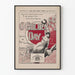 Poster vintage O Golden Day - Decorazione murale musicale 1901