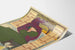 Vintage-Wandposter Kalender Oktober - November - Dezember