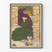 Vintage-Wandposter Kalender Oktober - November - Dezember
