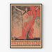 Vintage-Polnischer Patriotischer Poster für Wanddekoration