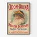Poster pubblicitario vintage Odon-Quina Il miglior dentifricio