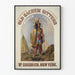 Vintage-Poster Old Sachem Bitters Wigwam Tonic New York