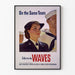 Vintage-Marine-Poster US On the Same Team - Militärische Wanddekoration