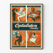 Vintage Optalidon Sandoz Poster - Annual Medical Advertisement
