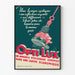Vintage-Poster Opti Lux - Dekoratives Poster für energiesparende Lampe