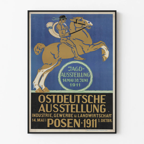 Vintage-Poster Ostdeutsche Ausstellung Industrie Posen 1911