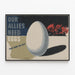 Poster vintage Our Allies Need Eggs per decorazione murale — quadro incorniciato alla parete
