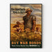 Vintage-Poster Unser gutes Land - Patriotische und landwirtschaftliche Wanddekoration