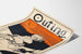 Poster vintage Outing Bicycle giugno 1896