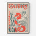 Vintage-Poster Outing For April Dekoratives und Originelles