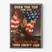 Poster Vintage Patriottico US Terza Emissione Bond di Libertà
