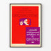 Poster vintage ossicodone medicina e influenza