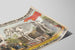 Poster vintage Barnum & Co – Scheletro di Jumbo l'Elefante — vista dell’opera