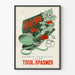 Vintage-Poster Paderyl - Retro-Medizinische Wanddekoration