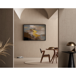 Abstrakte Tafel – Goldener Schwarm