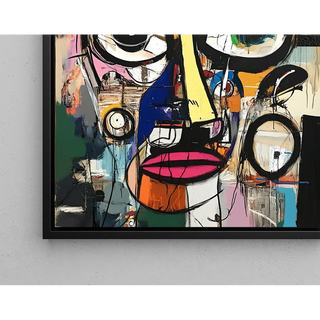 Street Art Painting – Fractured Face