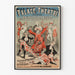 Plakat Theaterpalast - Die Elektrischen Puppen - Vintage Wanddekoration