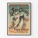 Vintage-Poster Die Fee Cocotte - Wanddekoration Theater Palast