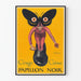 Vintage-Poster Cirage Crème Papillon Schwarz – Originelle Wanddekoration