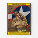 Vintage American Army Paratrooper Poster